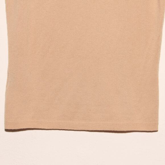 Prague 100% cashmere Turtleneck Sleeveless Sweater Size Large - Picture 5 of 7